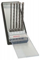 Bosch 5-piece Robust Line SDS+ hammer drill bit set S4L 5,5; 6; 7; 8; 10 mm 2607019929 £25.49